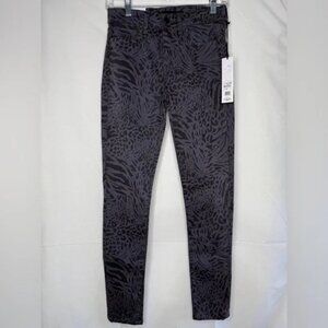 NWT. Jeans - Joe's The Icon - Grey Animal Print . Size 26